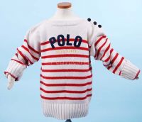 Ralph Lauren Polo Striped SAILOR SWEATER Boy Girl 4/5